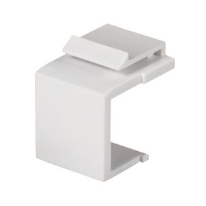 10 Keystone Blank Insert, Ultra White