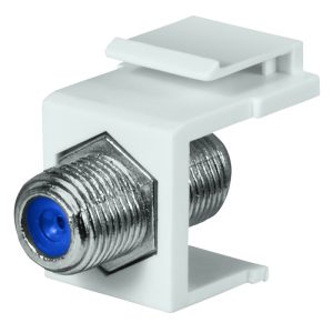 Keystone Jack w/ 2.4 GHZ F-Connector UL