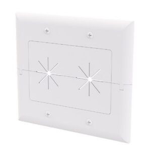 2 gang flexible split plate