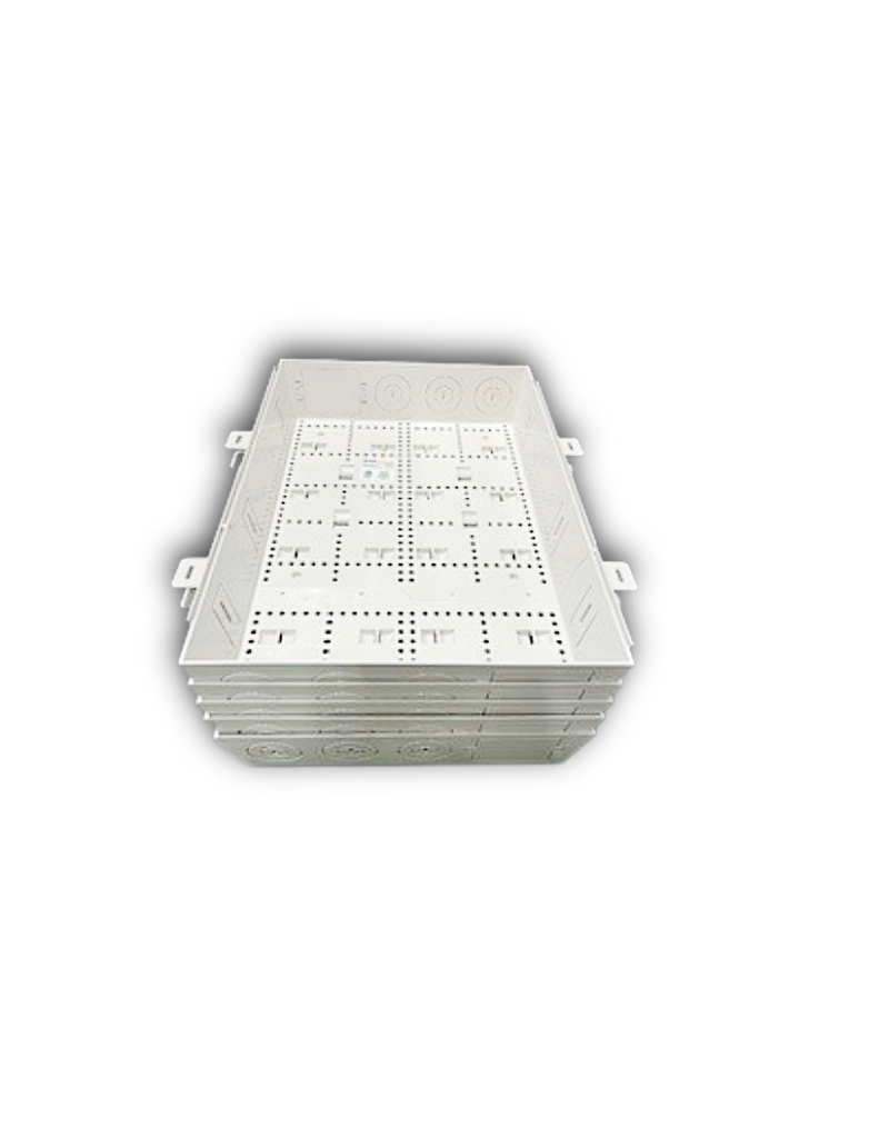 5 pack 21 inch plastic media enclosure