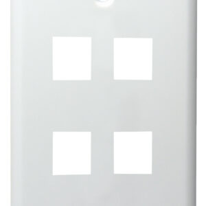 4 port mid size keystone plate