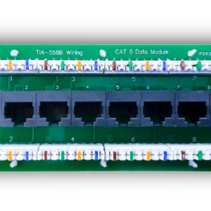 8 port cat6 data module tia568b