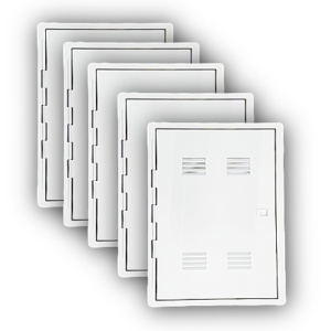 5 pack 21 inch "deep" hinged doors priced per door