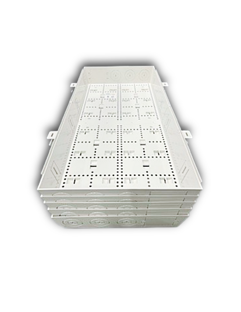 5 pack 30 inch plastic media enclosures