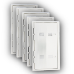 5 pack 30 inch "slim" hinged door priced per door