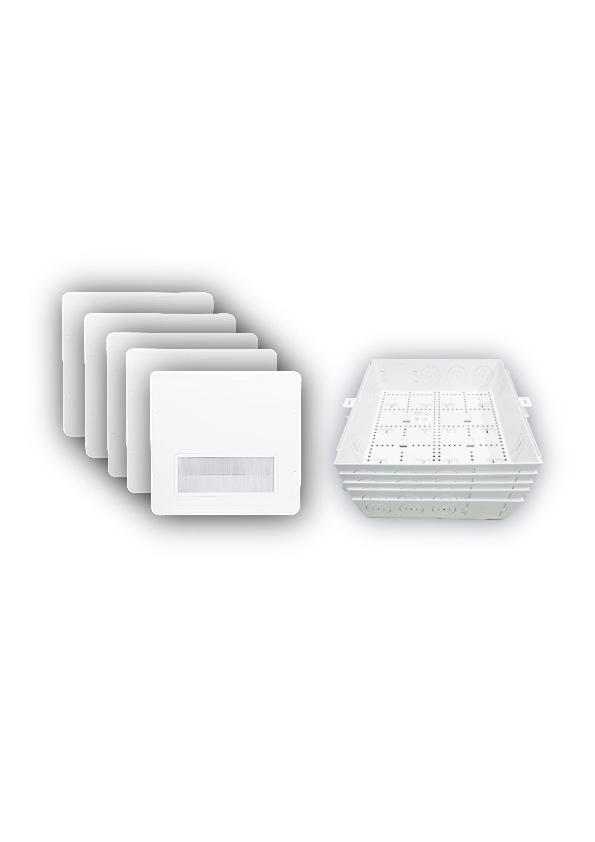 5pk 15 inch enclosures & brush covers